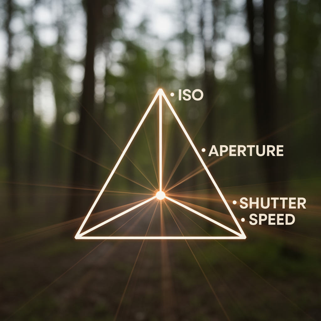 Comprendre le triangle d'exposition